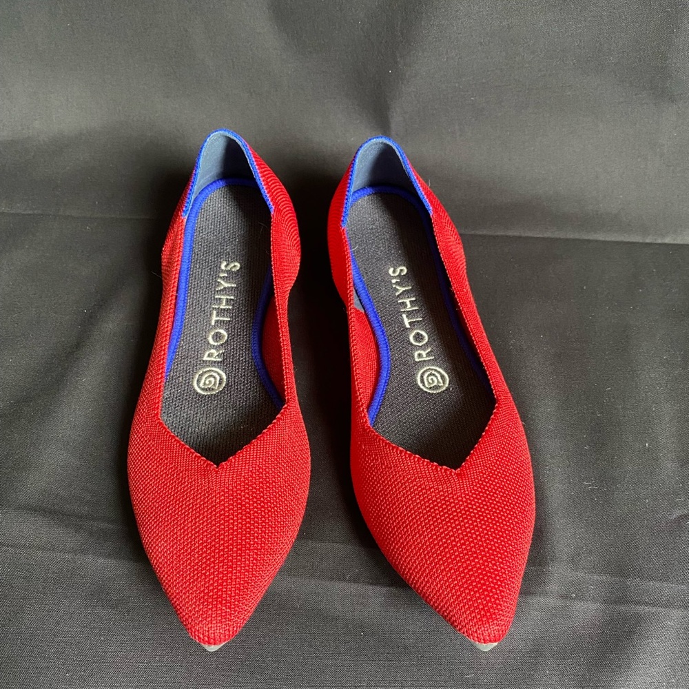 Rothy’s The Point in Chili Red